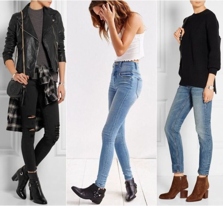 Ankle Boots with Skinny Jeans